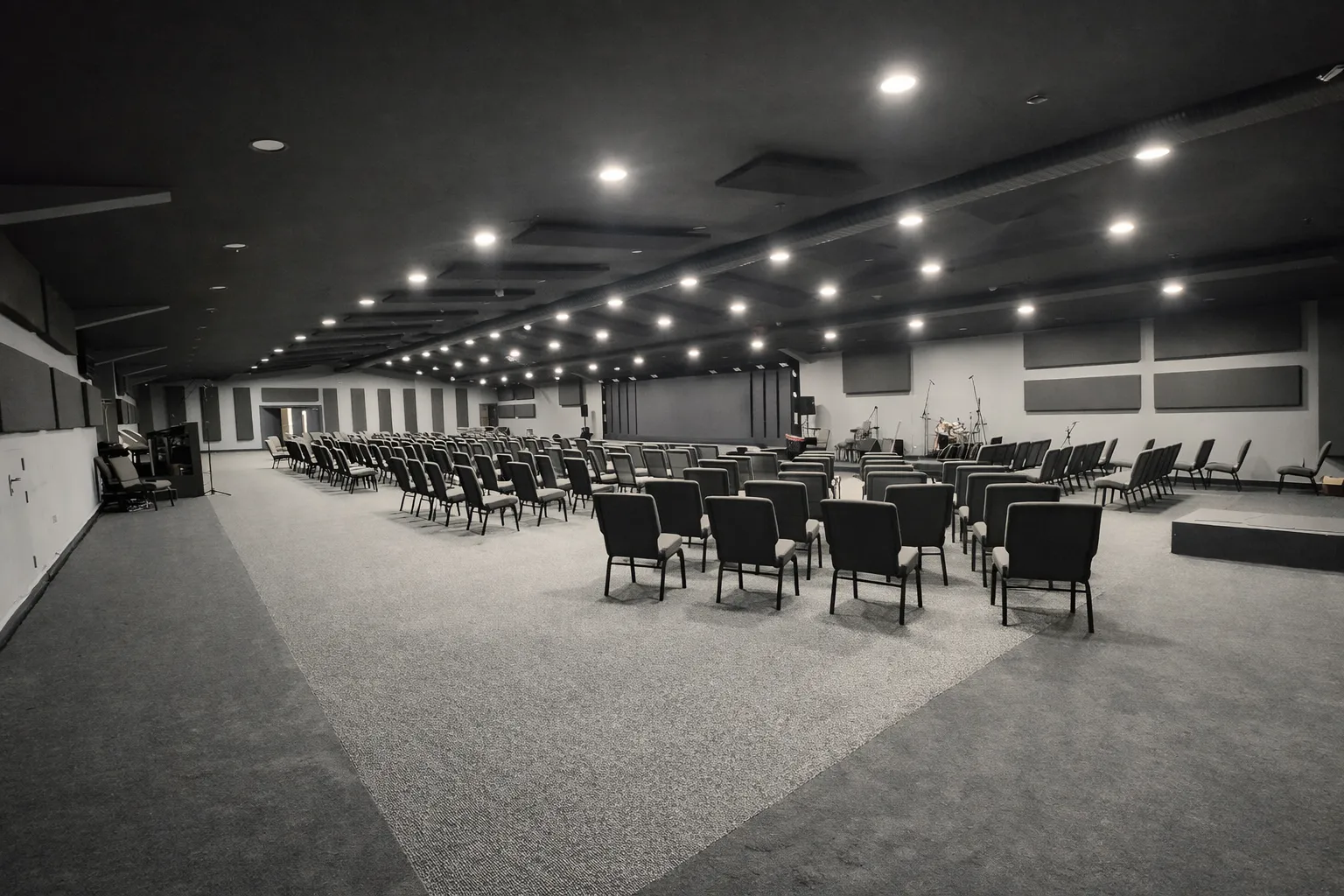 Arcadia Ballroom, theatre seating toward the stage