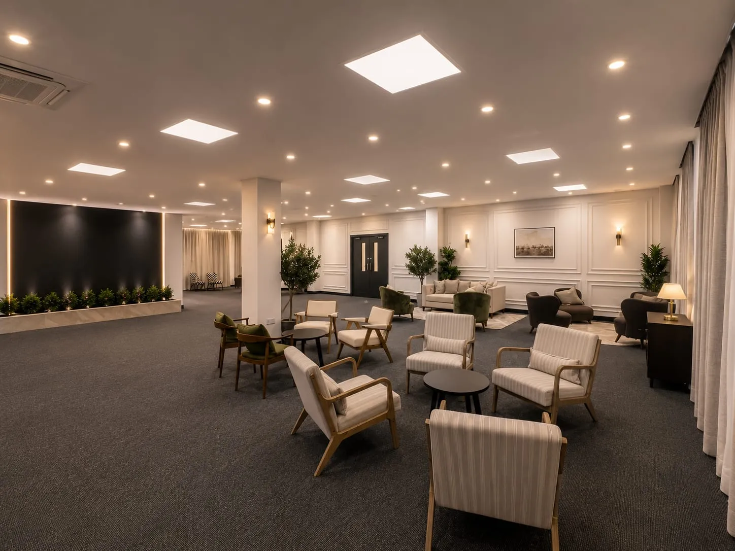 Upper lobby landing
